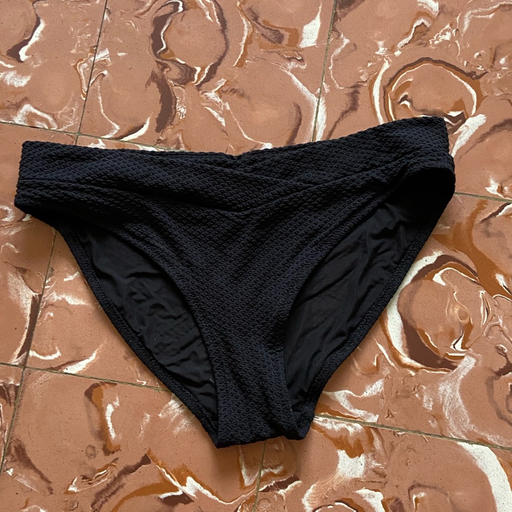 Aerie Black Bikini Bottom